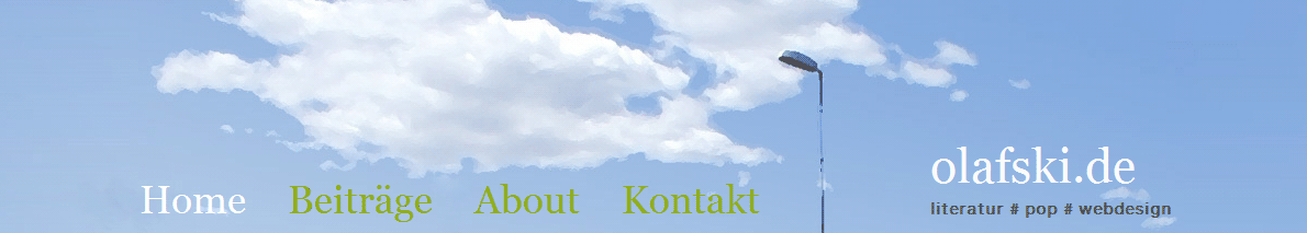 Website 2012, Entwurf (Header)