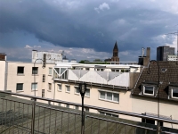 Blick vom Dach des Unperfekthauses
