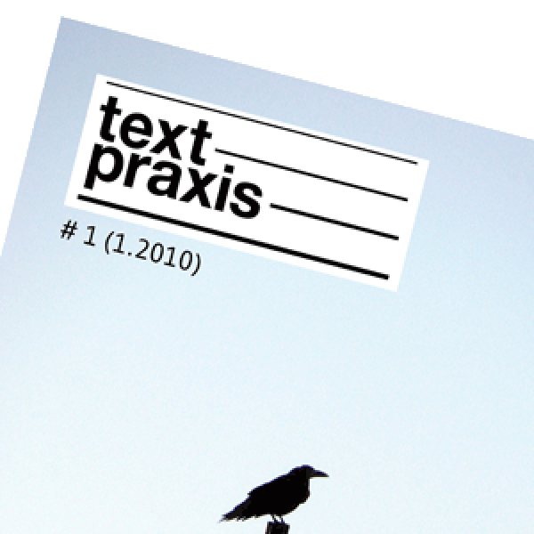 Textpraxis-Cover